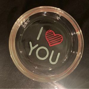 I love you trinket dish